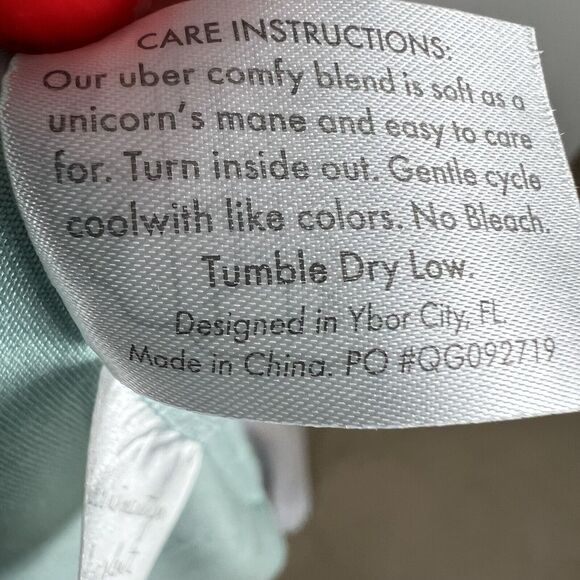 Faceplant Dreams Size S/M Robe Bamboo Aqua Pockets Summer Cool - Picture 7 of 8